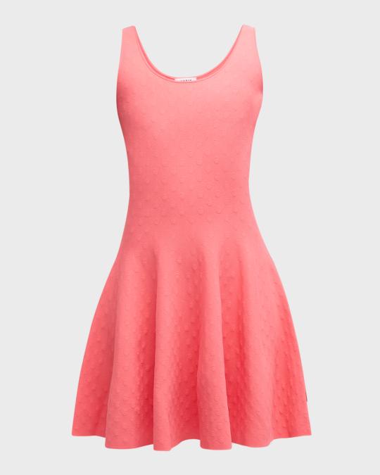 akris punto pink dress Akris Punto Pink Short Sleeve Midi Dress Size 12 Classic