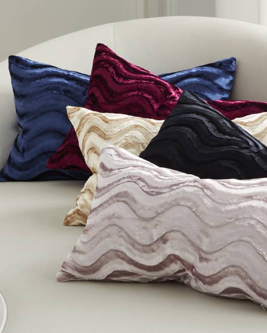Marlene Velvet Decorative Pillow, 13" x 22"