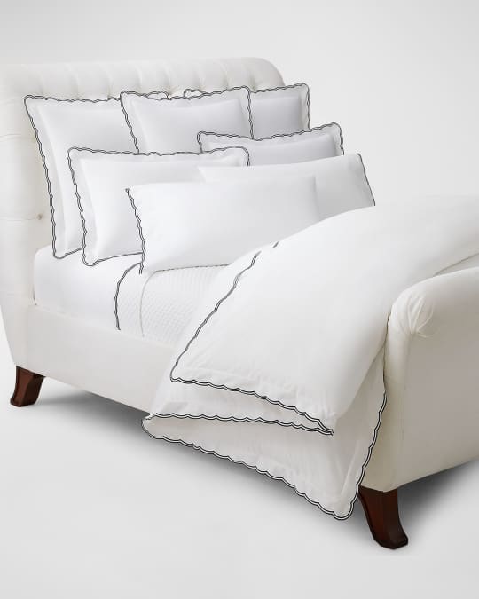 Ralph Lauren Home Malin Scalloped Organic Cotton Duvet Cover