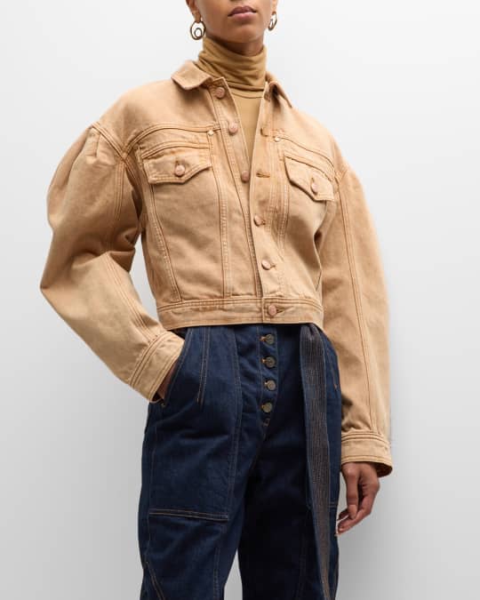 Neiman marcus denim discount jacket