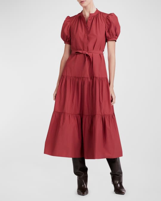 rumored sunnyside midi dress Women's Boulevard Midi Dress in Botanical Sunrise – Rumored