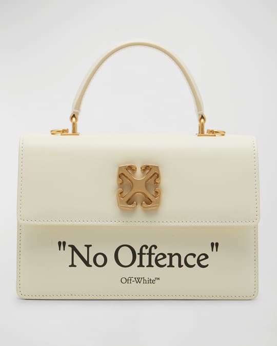 【関税無】 Off-White / Jitney 1.4 Top Handle Bag Beige/White Off-White™ - JITNEY 1.4 TOP HANDLE | HBX - Globally Curated