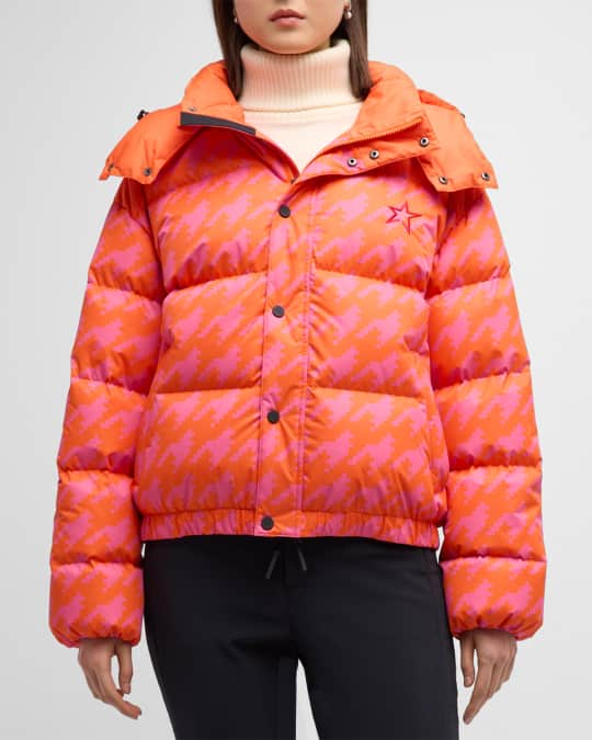 Perfect Moment Moment II Houndstooth Puffer Jacket Neiman Marcus