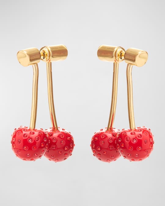Neiman marcus oscar de la renta earrings top