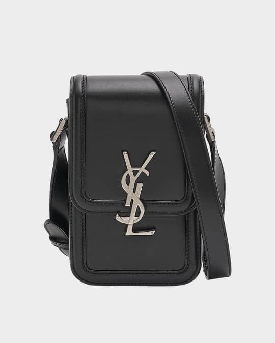 Saint Laurent　ケース Saint Laurent Men's YSL Solferino Phone Case Bag | Neiman Marcus