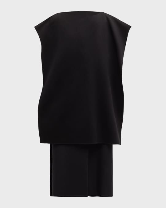 THE ROW Keran Layered Cashmere Poncho Top Neiman Marcus