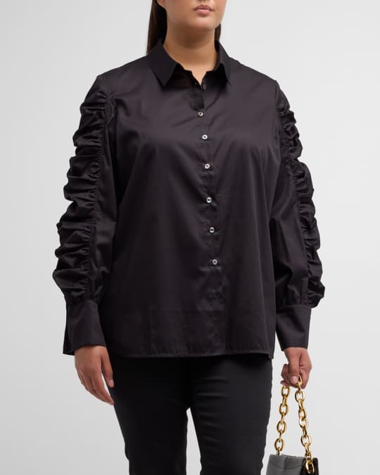 Neiman marcus shop plus size tops