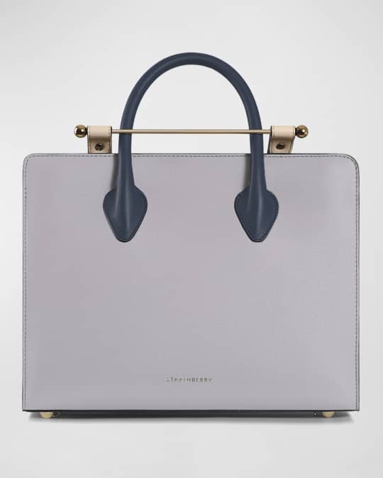 Strathberry midi tote tri colour best sale