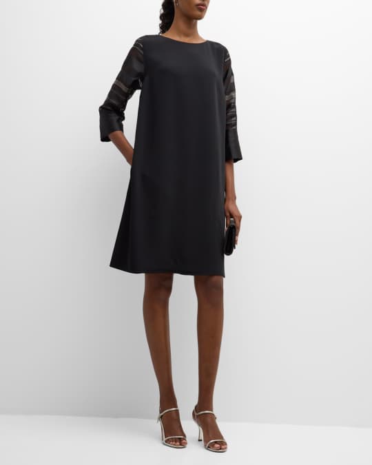 silk wrap midi dress Silk Billowy Sleeve Midi Wrap Dress - Chartreuse Emerald