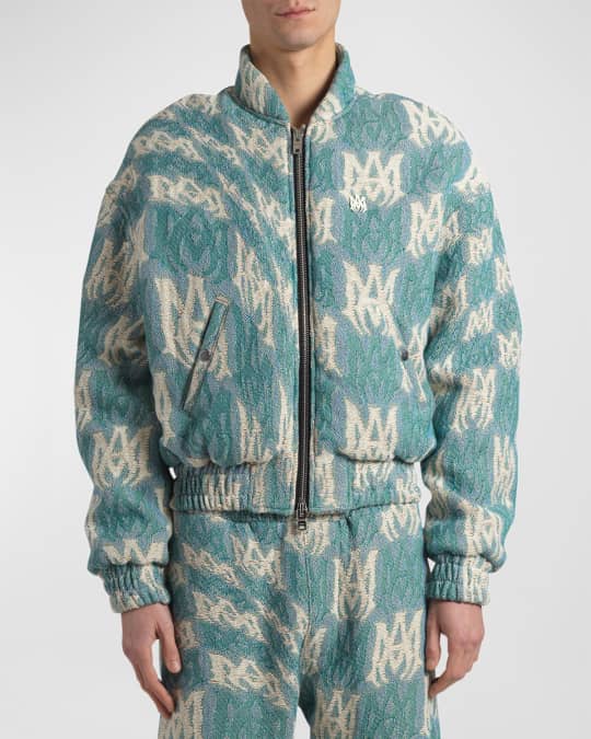 【激安通販 オンラインショップ】日用品 Amiri Marcus Neiman | Jacket Bomber Cropped Tapestry MA Men's ジャケット・アウター