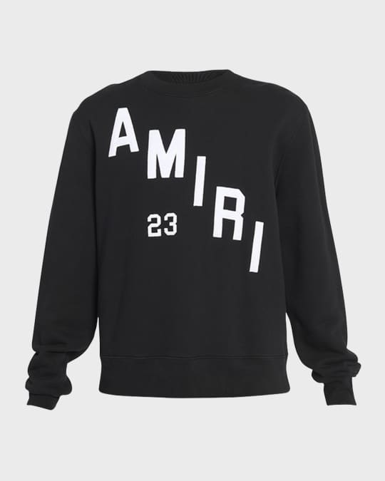 Amiri logo outlet sweatshirt