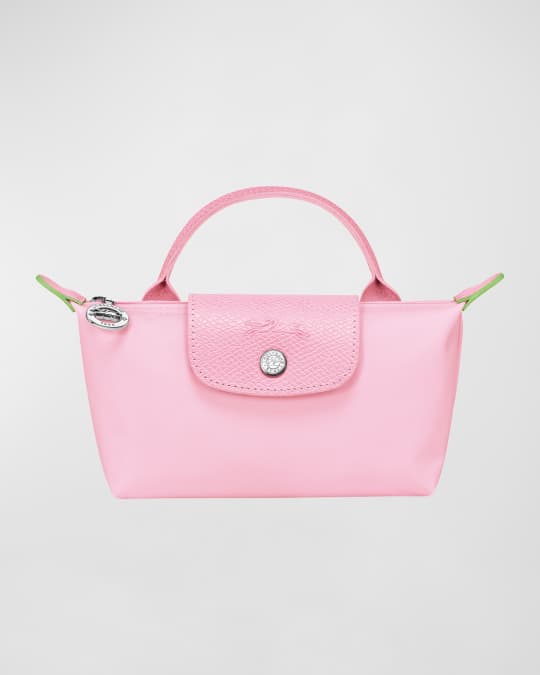 Longchamp Le Pliage Flamingo Pink Nylon Hobo Bag