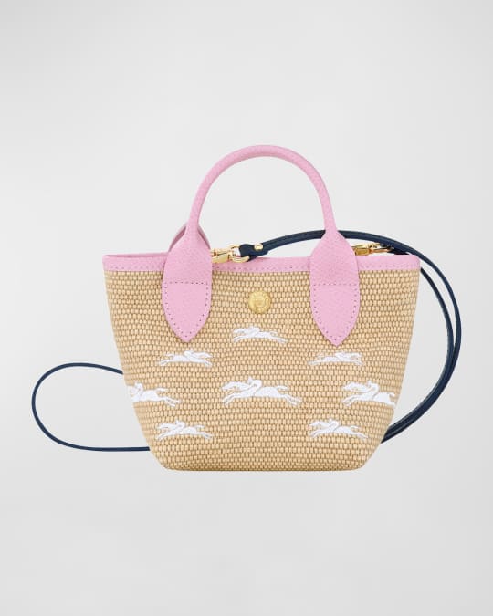 Embroidered Longchamp Le Pliage