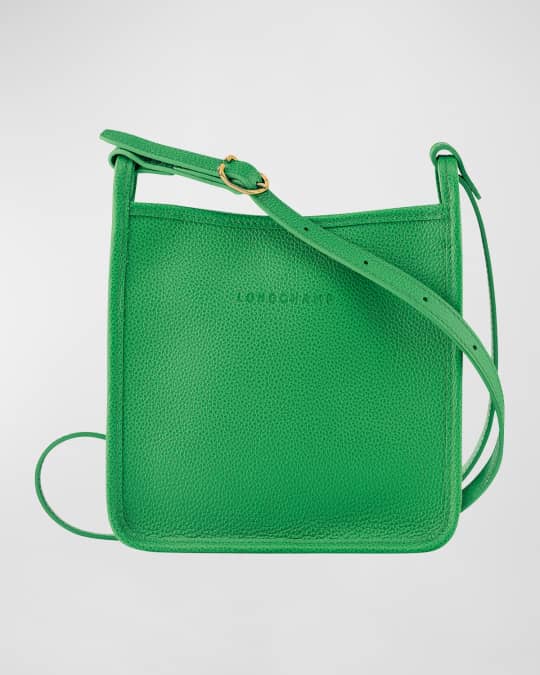 Longchamp small le store foulonne leather crossbody bag