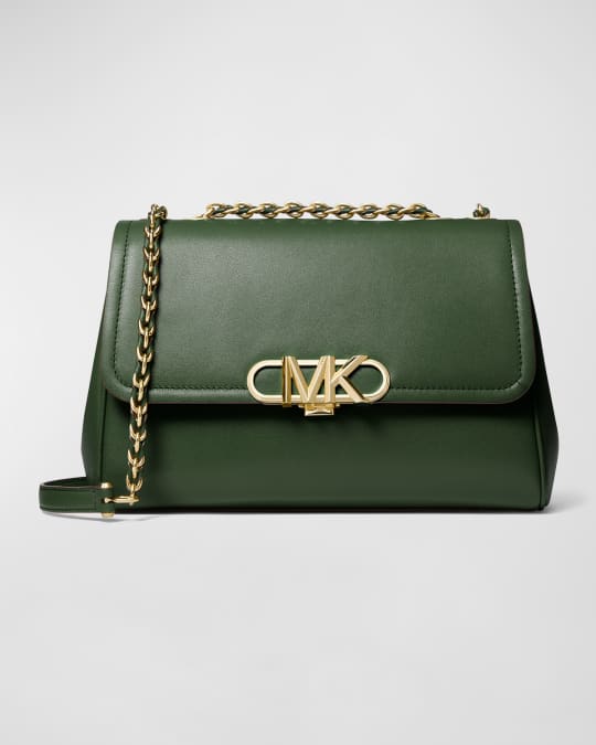 ★Michael Kors★ [Scratch] Michael Kors Parker Chain Shoulde Parker Extra-Large Leather Shoulder Bag | Michael Kors [US]
