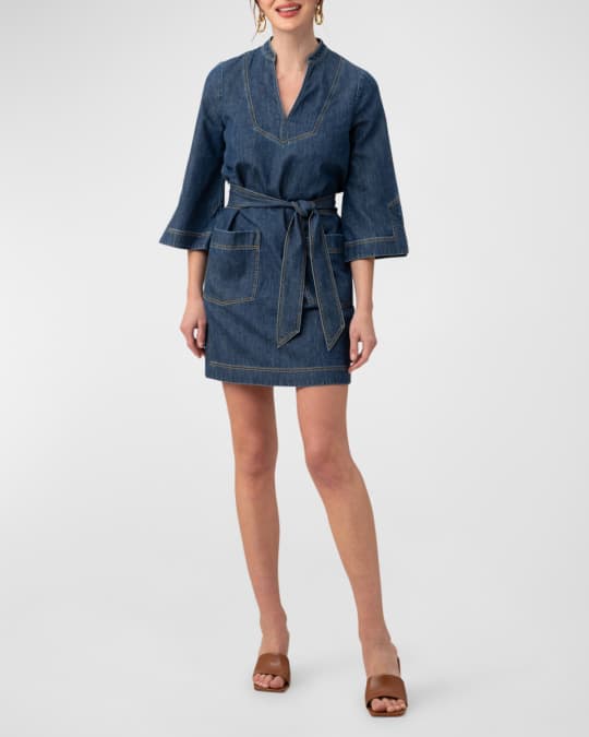 Trina turk denim dress hot sale