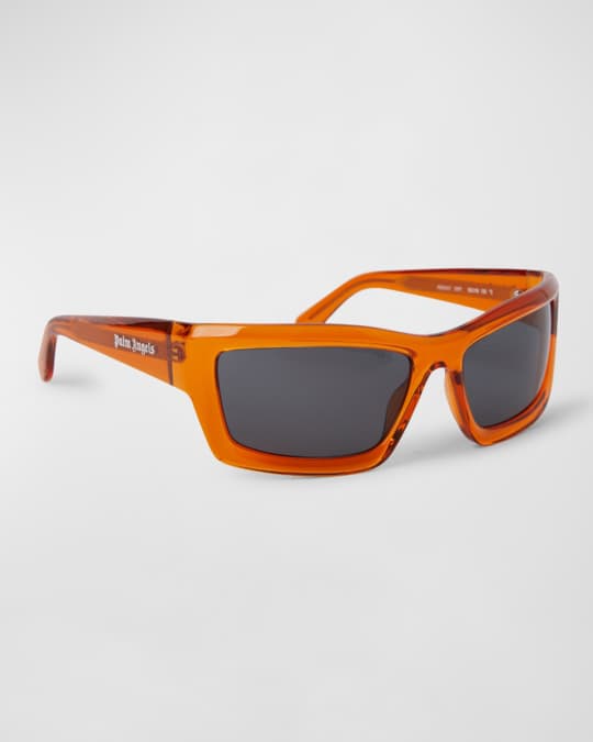 Men's Adin Acetate Rectangle Sunglasses