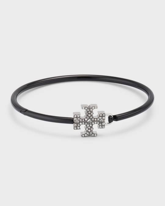 【TORY BURCH】JEWERLY Eleanor Hinged Cuff 腕輪 Eleanor Pavé Hinged Cuff: Women's Designer Bracelets | Tory