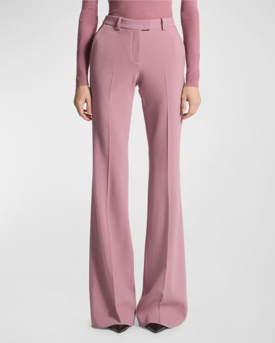 Haylee Flare Crepe Trousers