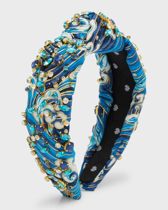 Lele Sadoughi Mixed Raffia Knotted Women’s Headband - Multicolored Lele Sadoughi Mixed Raffia Knotted Headband | Shopbop main image 2