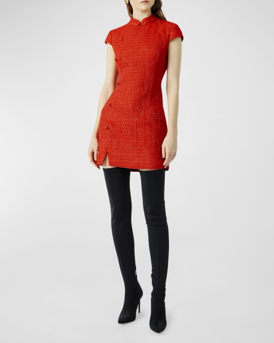 red mini dress ruched Besotted Ruched Mini Dress Red