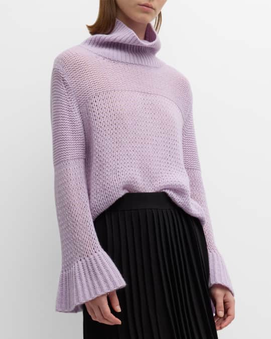 Softy Lofty Mixed Stitch Cashmere Sweater