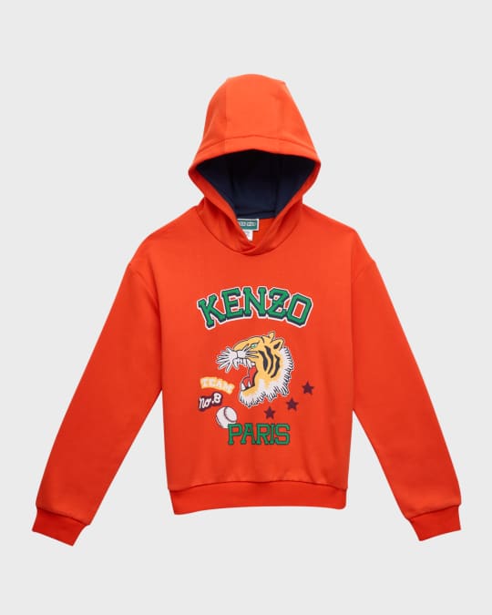Kenzo orange hoodie 2025