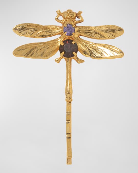 Jennifer Behr Emery Embellished Dragonfly Bobby Pin | Neiman