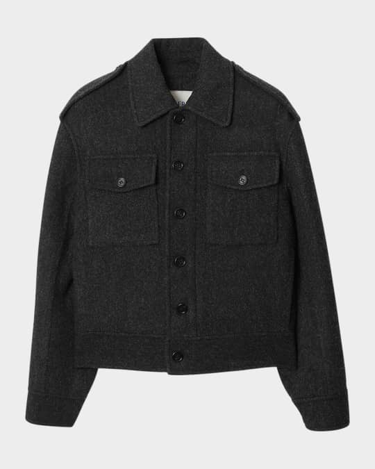 ブルゾン Burberry Embroidered Polyester Blend Bomber Jacket Burberry Embroidered polyester blend bomber jacket