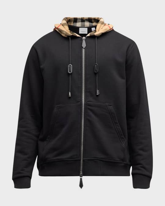 パーカー・フーディ Burberry Samuel' Hoodie Burberry Samuel Zip Hoodie in Black | FWRD