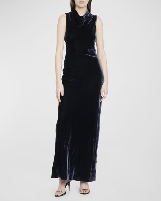women's denim maxi dress Modern Muslim Women’s Relaxed Denim Maxi Dress