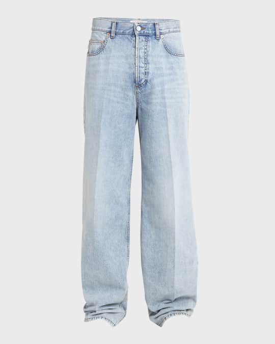 デニム・ジーパン VALENTINO DENIM WIDE-LEG JEANS 19182245_55740750_1000.jpg