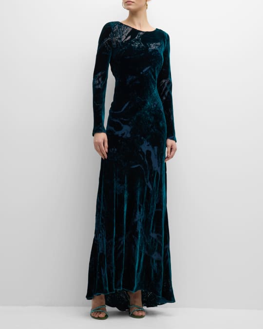 slim fit dress slacks Alberta Ferretti // Green Silk Beaded Dress – VSP Consignment
