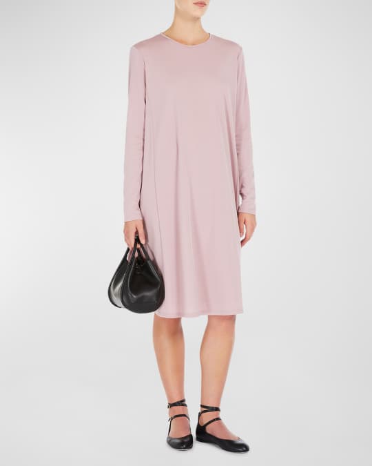 【Max Mara】Long cady dress Long cady dress, black | 