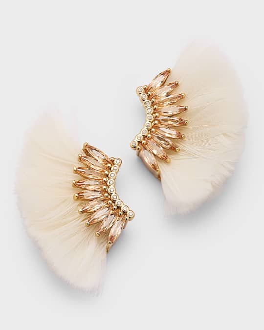 Mignonne gavigan feather earrings sale