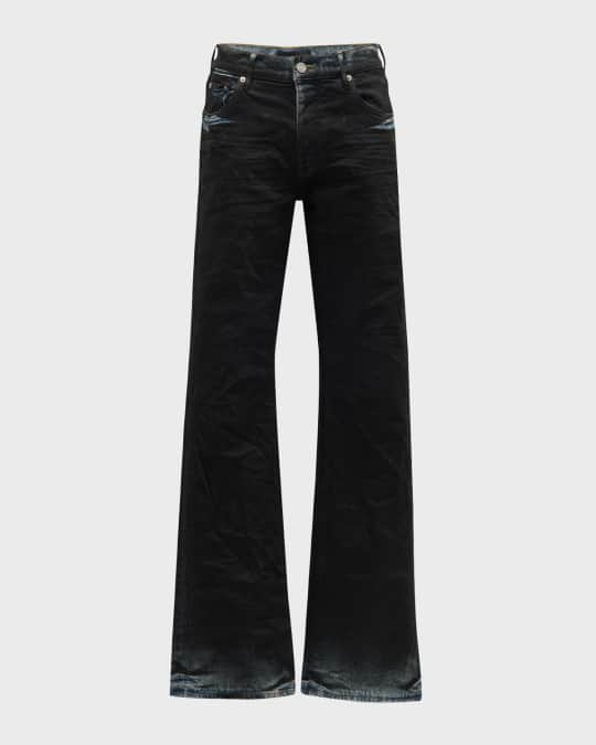 Petite Dirty Grey Denim Fitted Flared Jeans