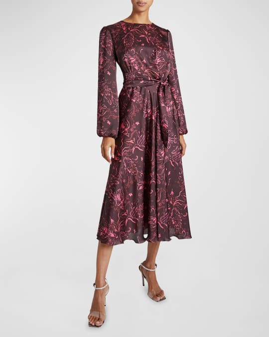 Callie Floral Button Dress main image 1