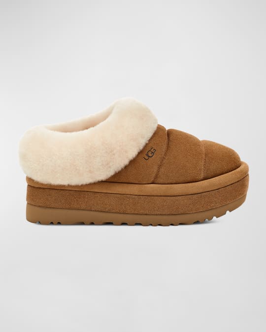Tazzlita Quilted Suede Cozy Slippers