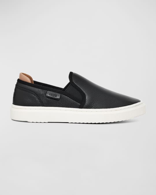 UGG Alameda Leather Slip-On Sneakers Neiman Marcus