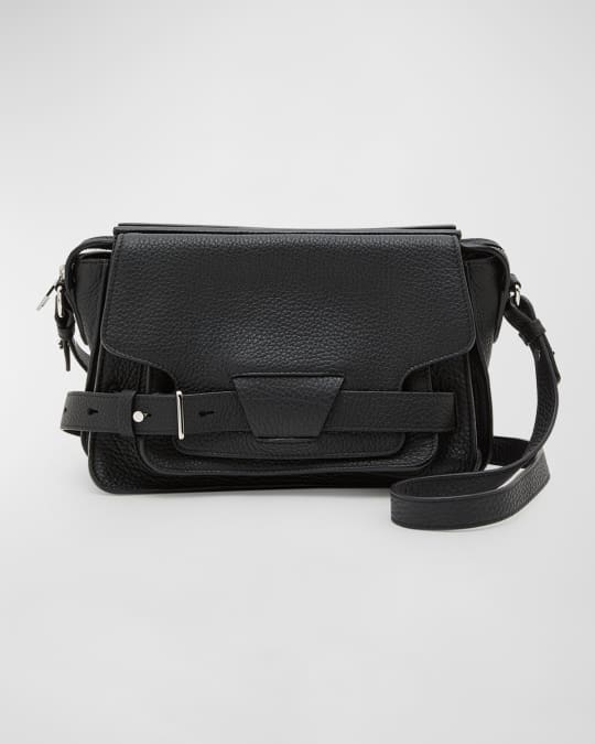 Beacon Saddle Leather Crossbody Bag