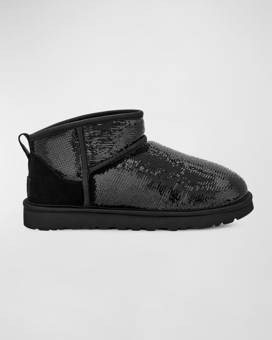 UGG Classic Mini Mirror Ball Ankle Boots Neiman Marcus