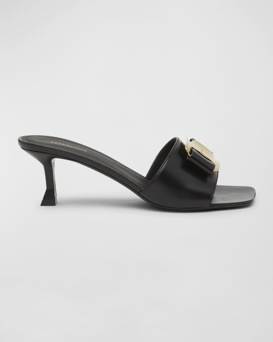 【FERRAGAMO】ZELIE SANDALS Salvatore Ferragamo Ferragamo Zelie Leather Sandal | ShopSimon