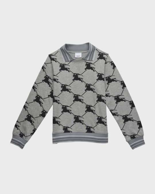 Burberry scribble sweater clearance