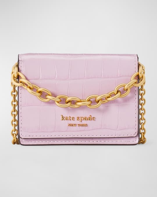 Kate spade croc wallet online