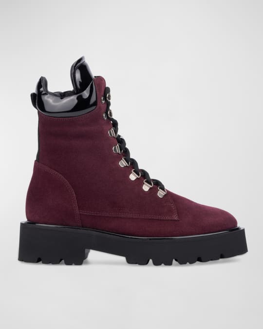 Patent hiker boots discount