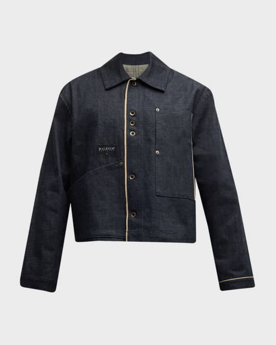【2024年】もらって嬉しいお歳暮 人気ランキング Raleigh Workshop Neiman | Jacket Moto Selvedge Exposed Men's ジャケット・アウター