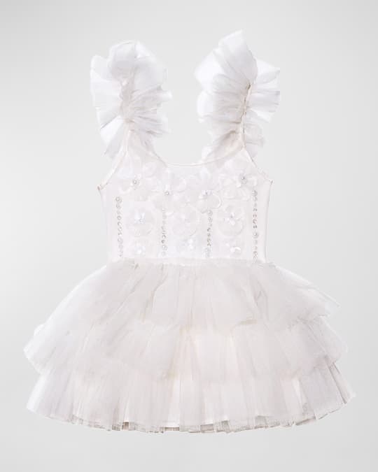 sachin and babi light blue dress Tutu Du Monde Girl's Dasher Embellished Layered Tutu Dress, Size 3M-24M