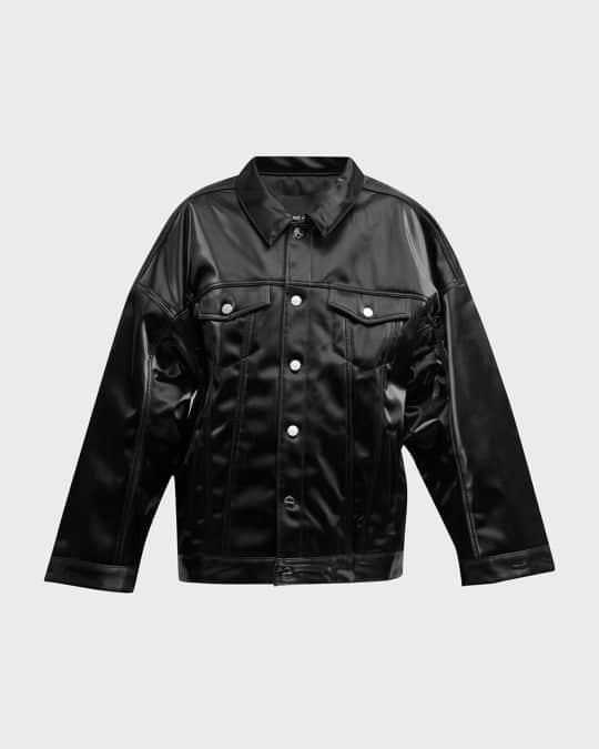 Marc Jacobs Reflective Trucker Jacket | Neiman Marcus