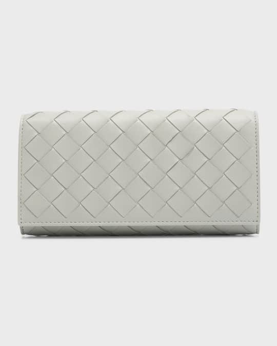 【BOTTEGA VENETA】LARGE FLAP WALLET Bottega Veneta Large Intrecciato Lambskin Flap Wallet