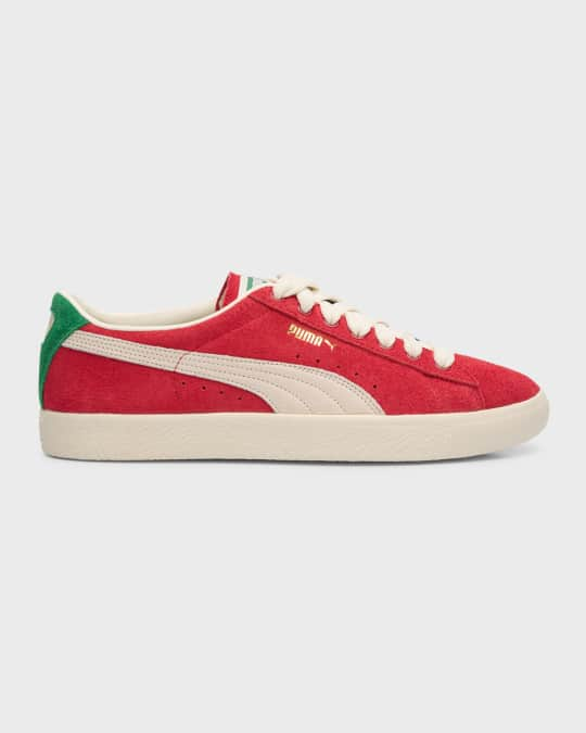 Puma Men's Vintage Origins Suede Low-Top Sneakers | Neiman Marcus